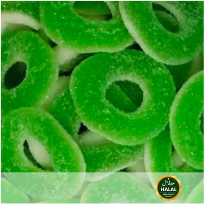 Fizzy Apple Rings Sweet 