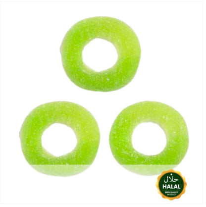 Fizzy Apple Rings Sweet 