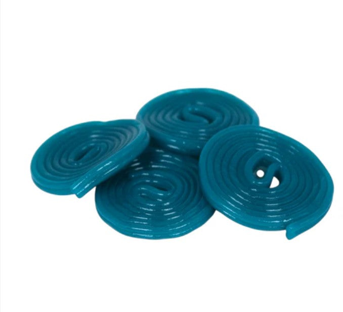 King Regal Blue Raspberry Liquorice Wheels  Sweet 