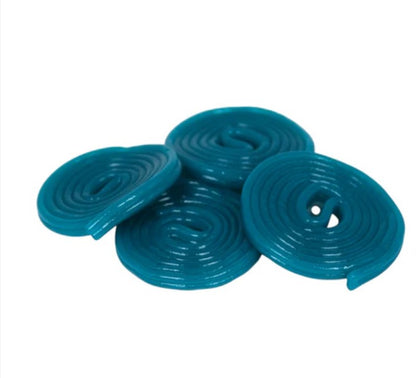 King Regal Blue Raspberry Liquorice Wheels  Sweet 