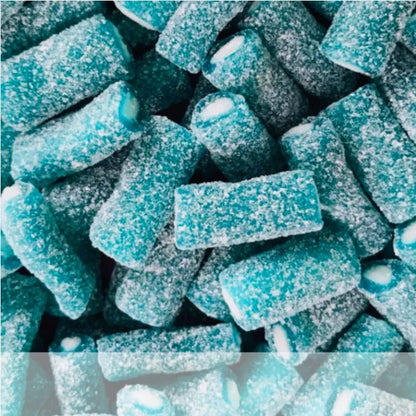 Fizzy Blue Raspberry Bites Sweets