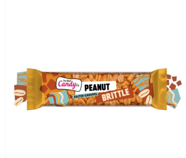 Salted Caramel & Peanut Brittle Bar 100g